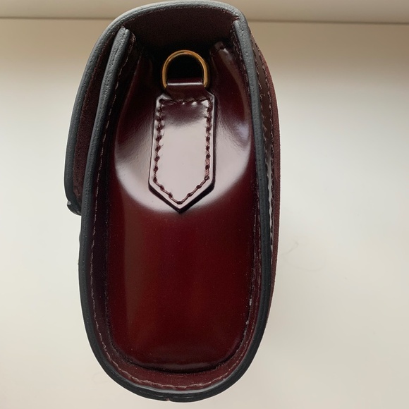 Burberry Clutch Handbag with optional Shoulder Strap Leather & Suede - Picture 6 of 7